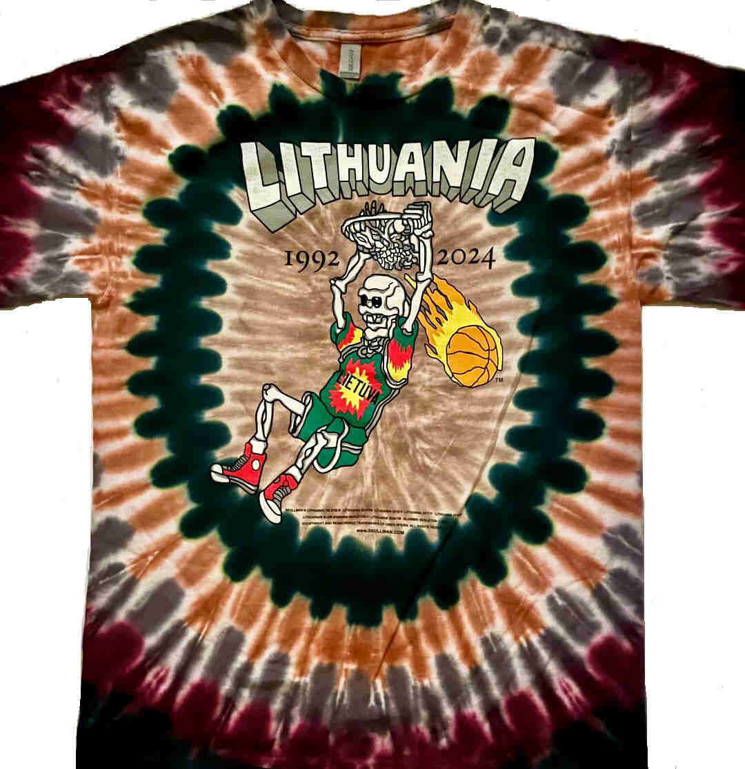 Lithuania tie dye