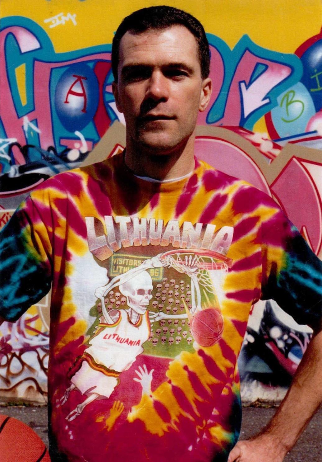 Greg Speirs was the major sponsor of the 1992 Lithuanian olympic basketball team